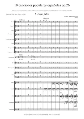 Canciones populares españolas