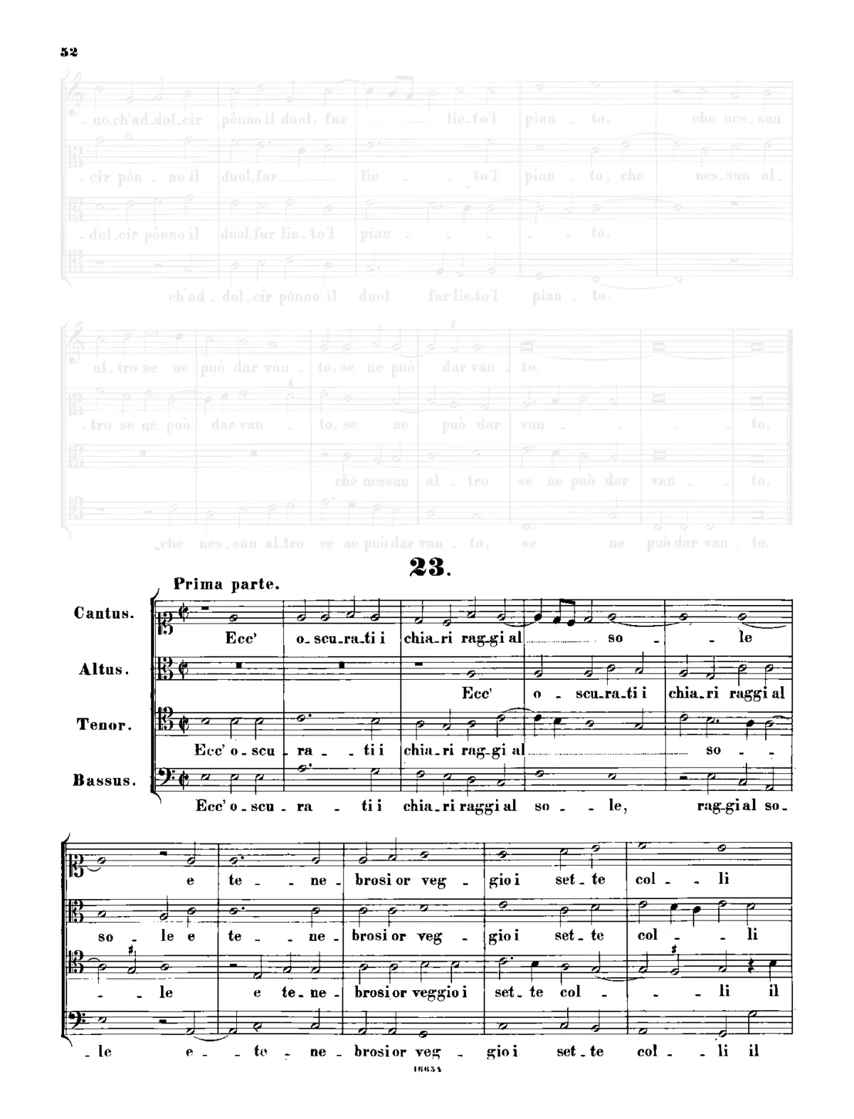Ecc' oscurati i chiari raggi - Page 1