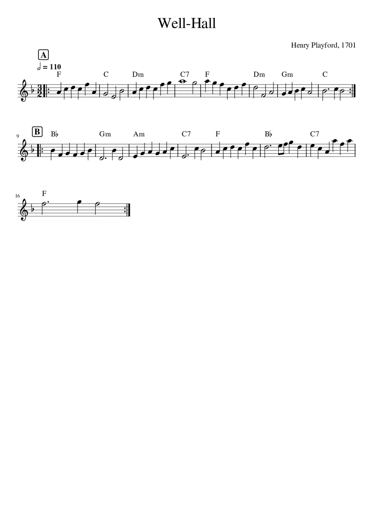 Well-Hall - Page 1