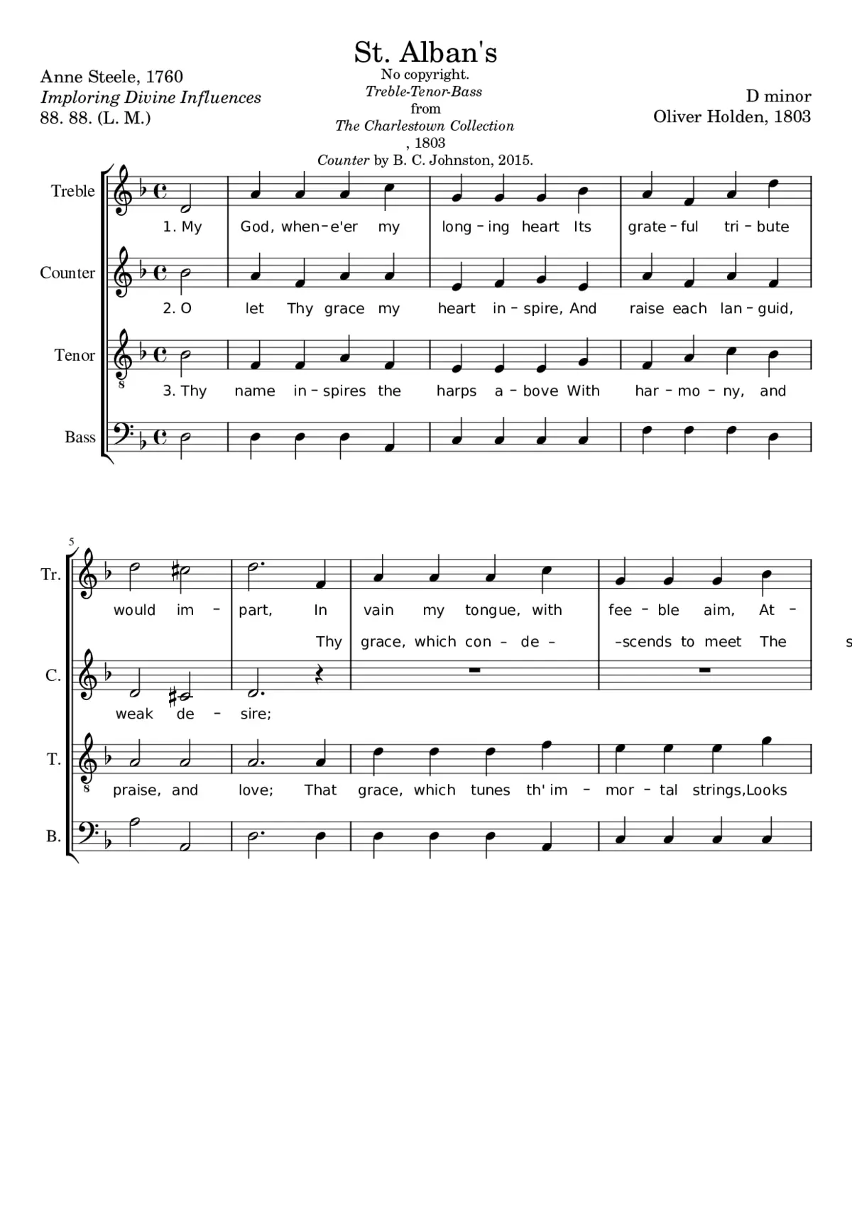 St. Alban's - Page 1