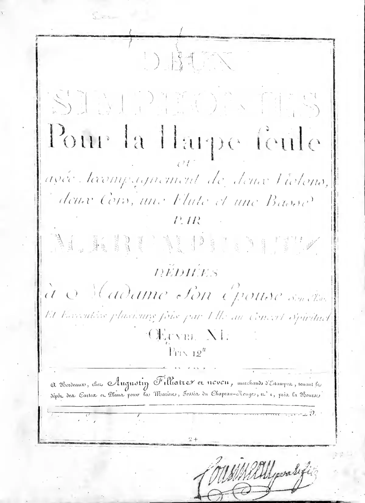 2 Harp Symphonies - Page 1