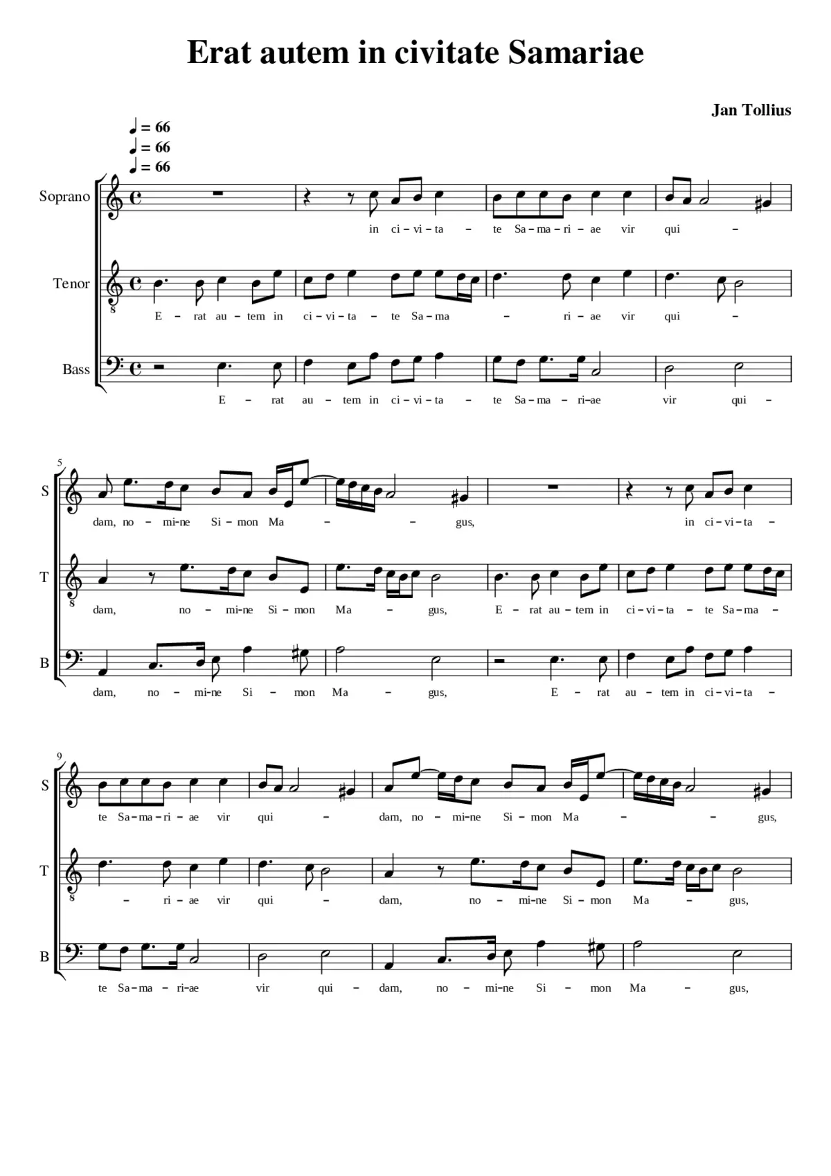 Erat autem in civitate Samariae - Page 1