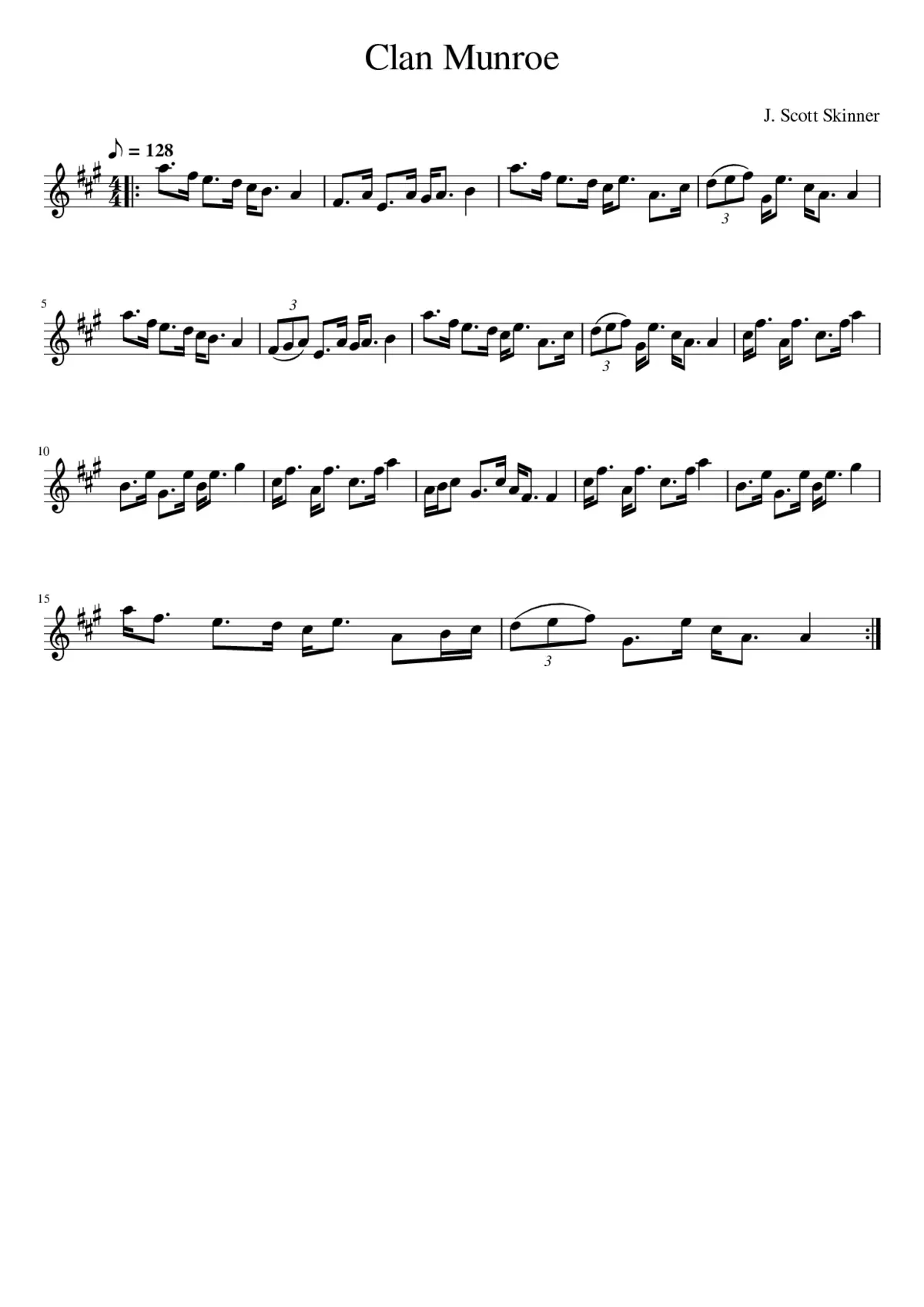 Clan Munroe - Page 1