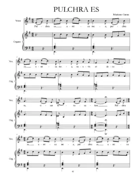 Pulchra es
