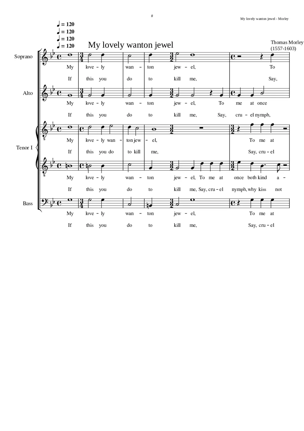 My lovely wanton jewel - Page 1