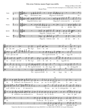 Già avea l'eterna mano d'ogni sua stella