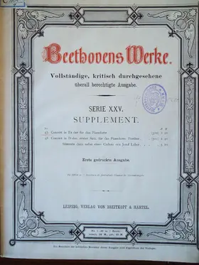 Piano Concerto in E-flat major