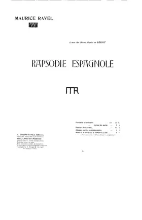 Rapsodie espagnole