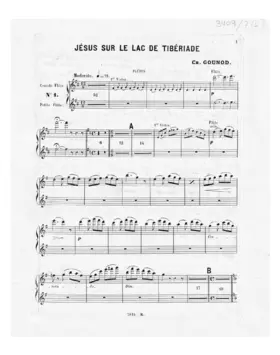 Jésus sur le lac de Tibériade