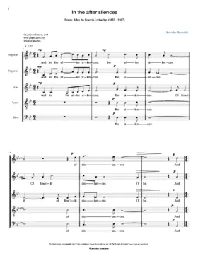 In the after silences