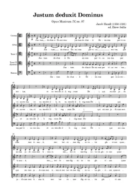 Justum deduxit Dominus