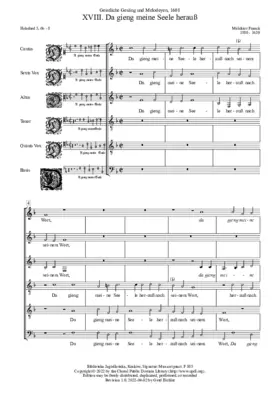 Da ging meine Seele heraus