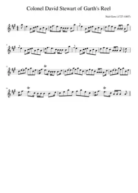 Colonel David Stewart of Garth's Reel