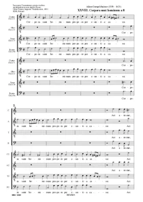 Corpora sunt hominum