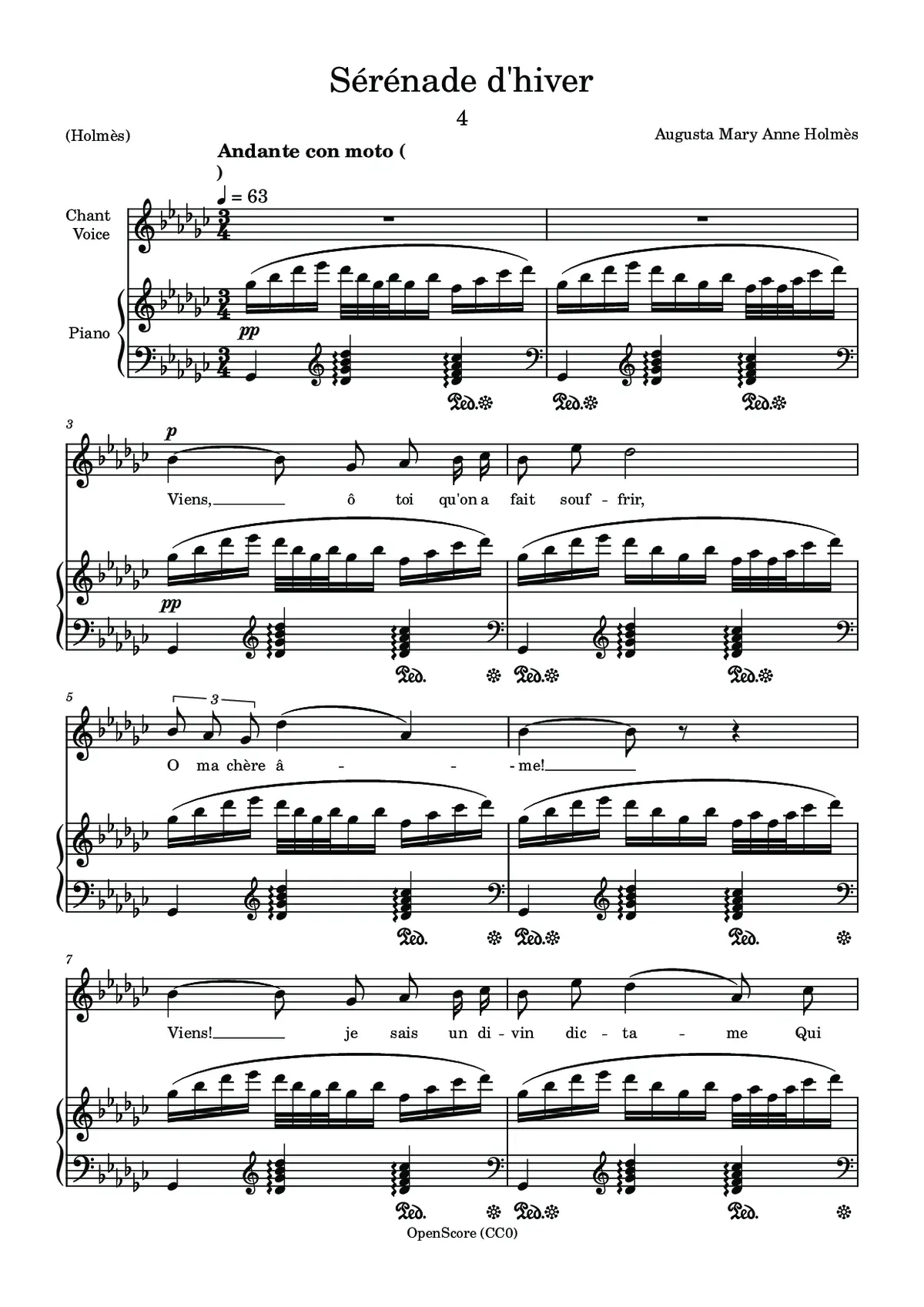 Sérénade d’hiver - Page 1