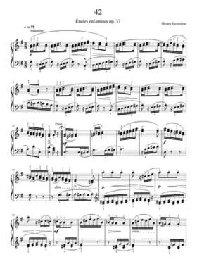 Études enfantines Op.37