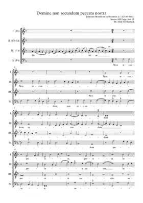 Domine non secundum peccata nostra