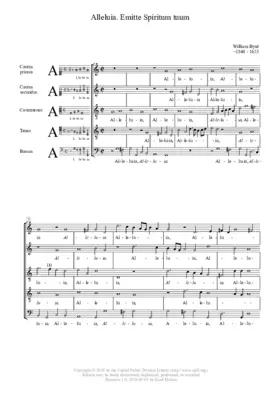 Alleluia - Emitte Spiritum tuum