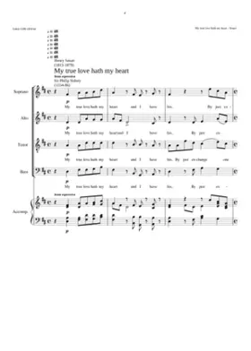 My true love hath my heart