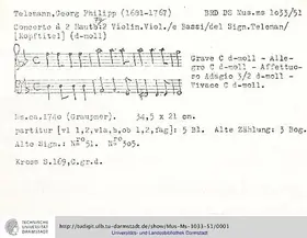 Concerto for 2 Oboes and Bassoon