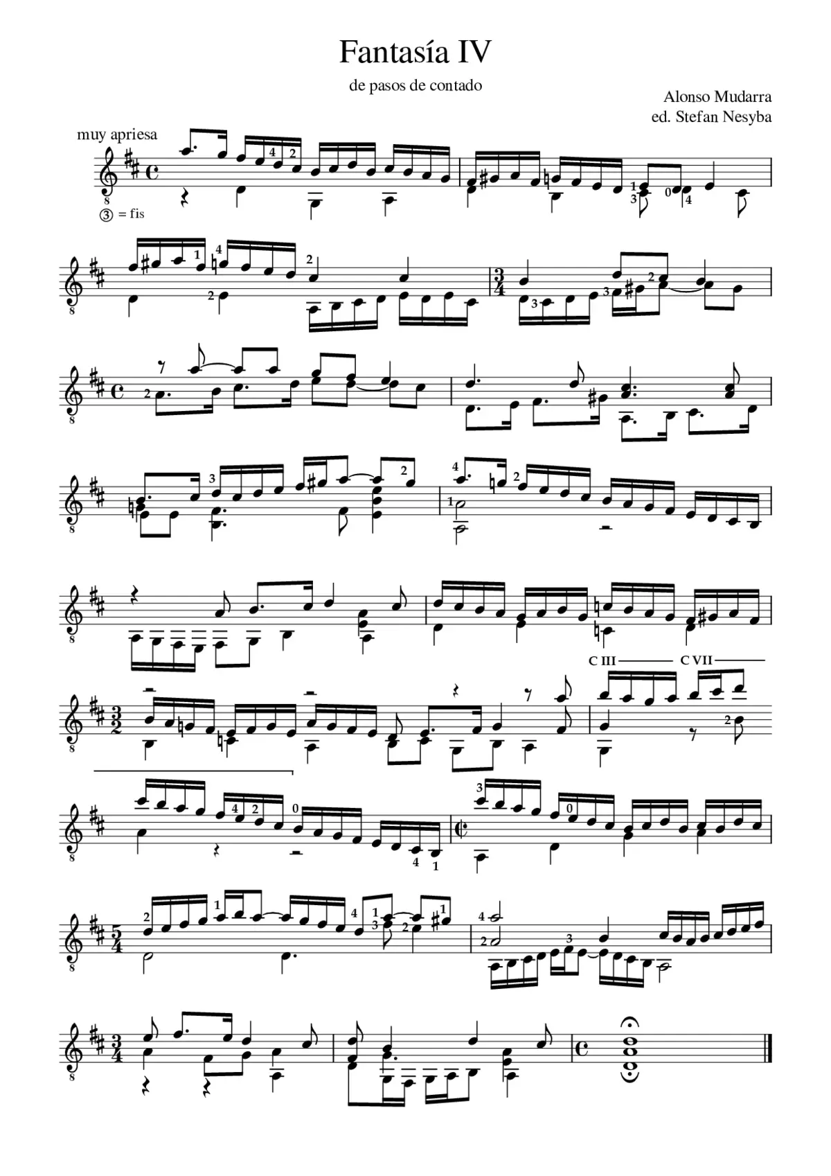 Fantasía IV - Page 1