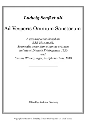 Vesperis Omnium Sanctorum