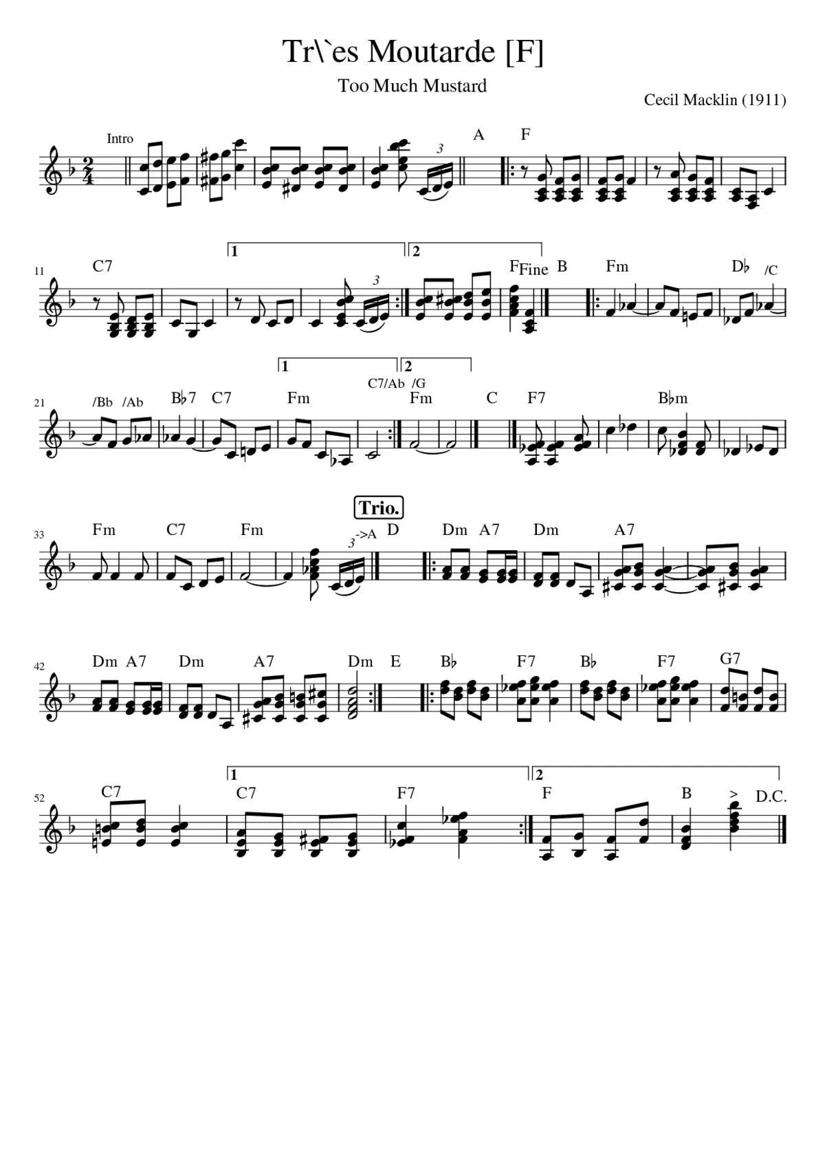 Tr\es Moutarde - Page 1