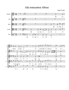 Ahi tormentosi Abissi