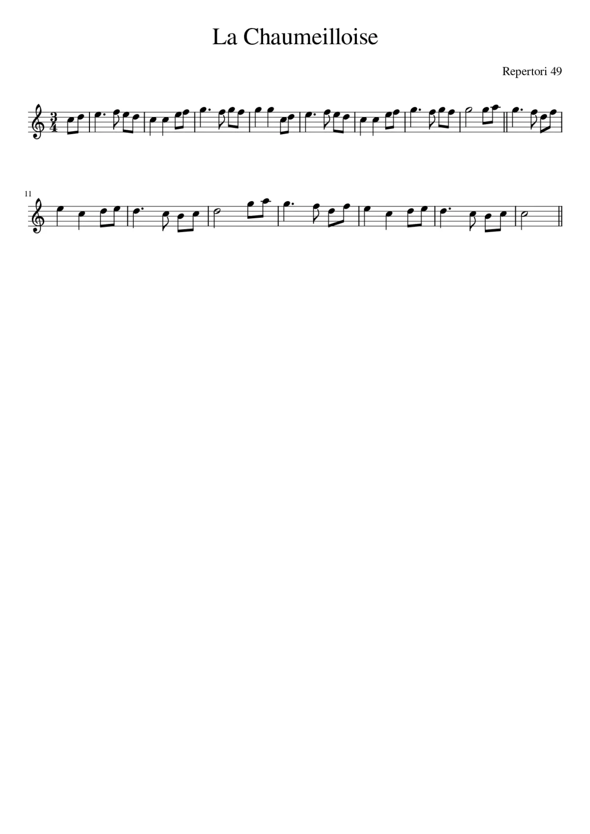 La Chaumeilloise - Page 1