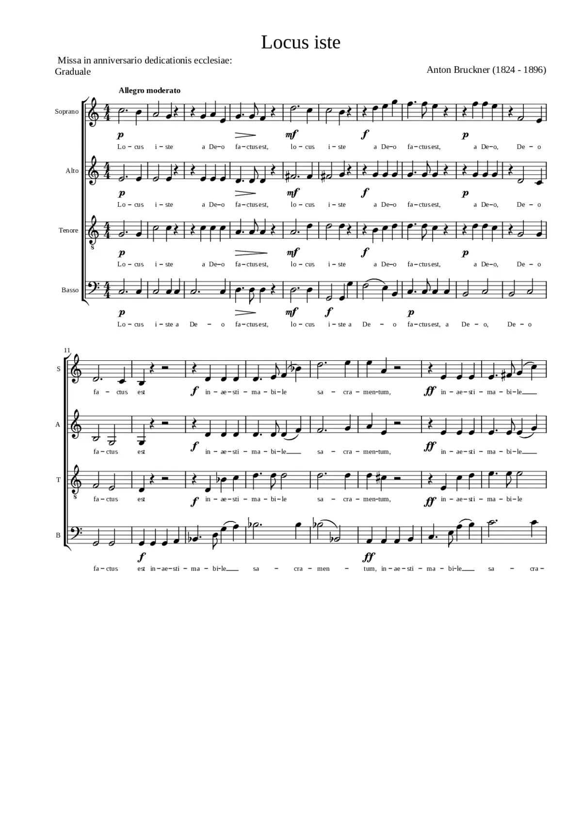 Locus iste WAB 23 - Page 1
