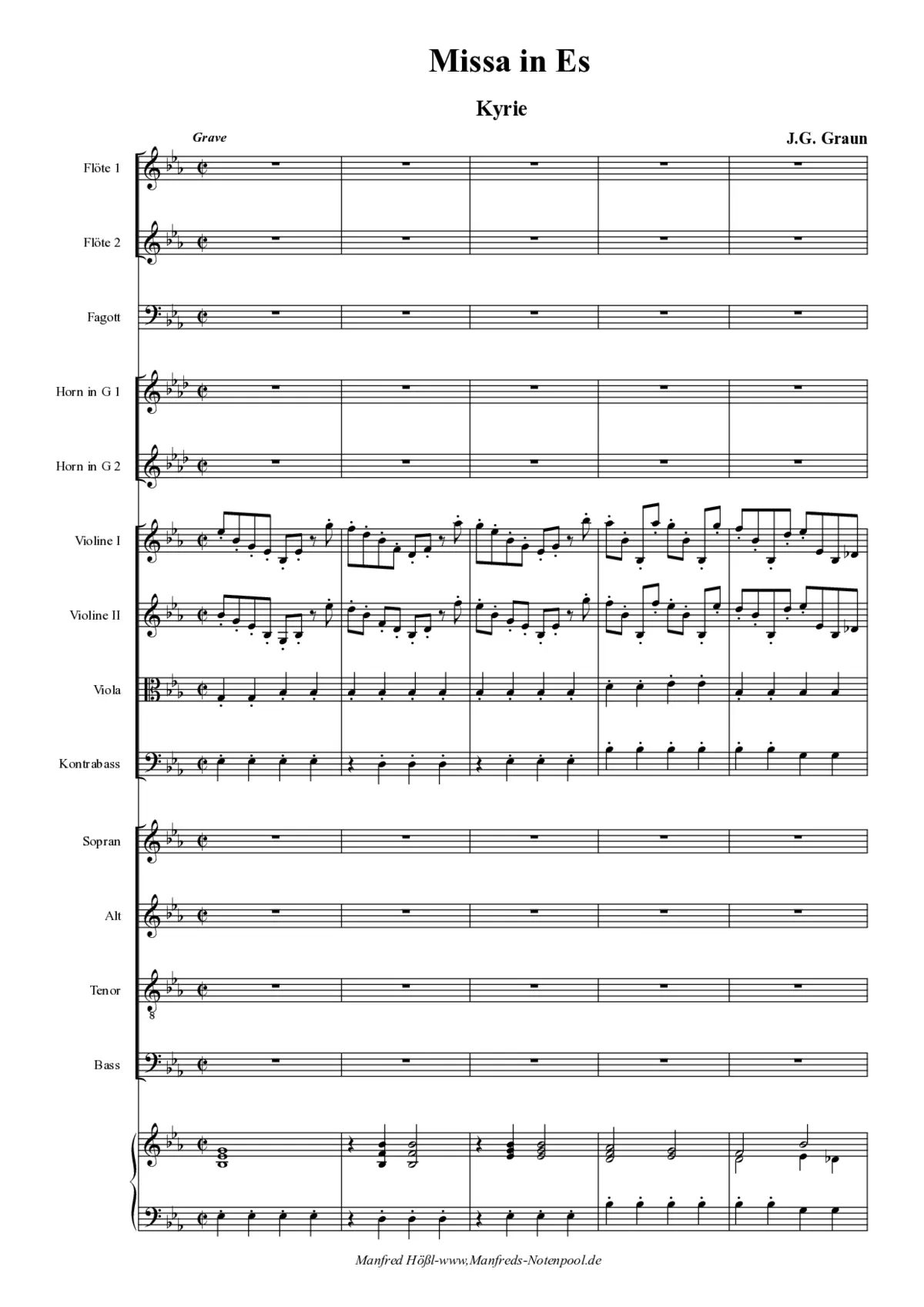 Messe in Es - Page 1