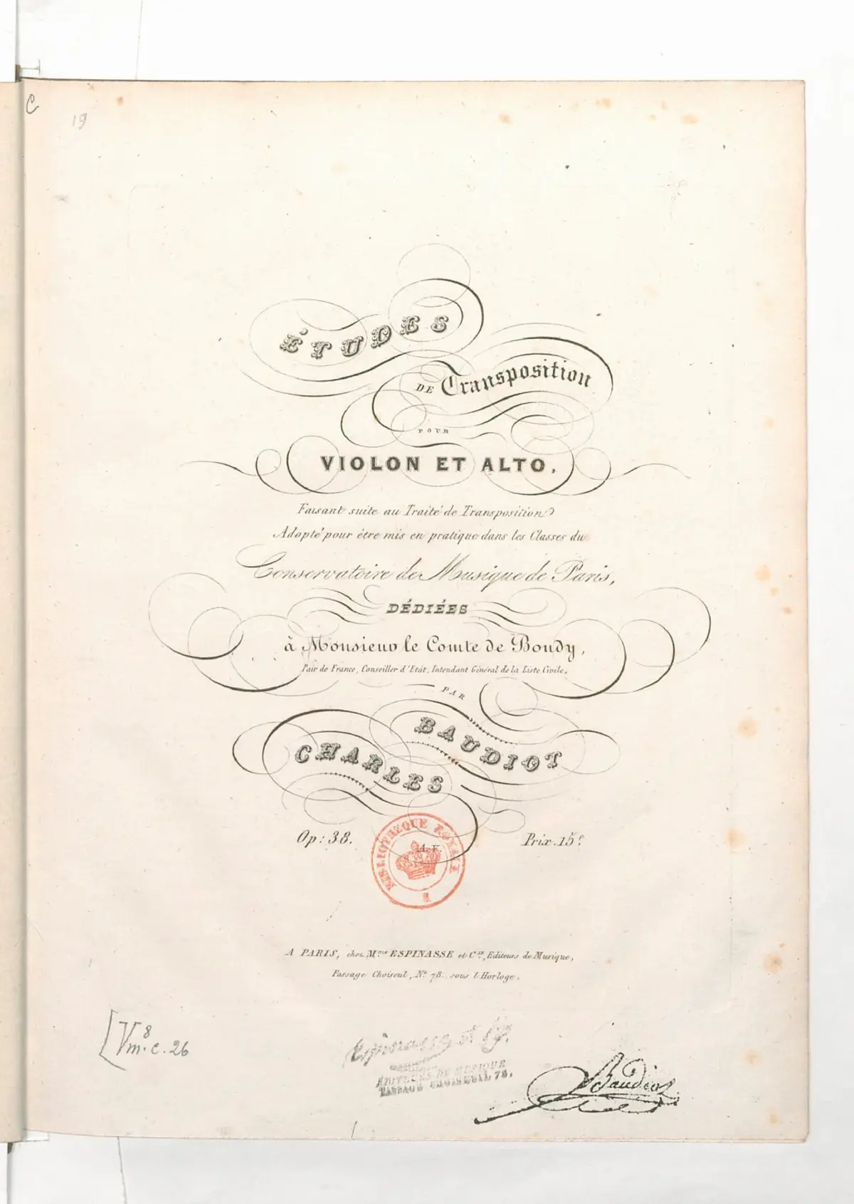 Études de transposition - Page 1