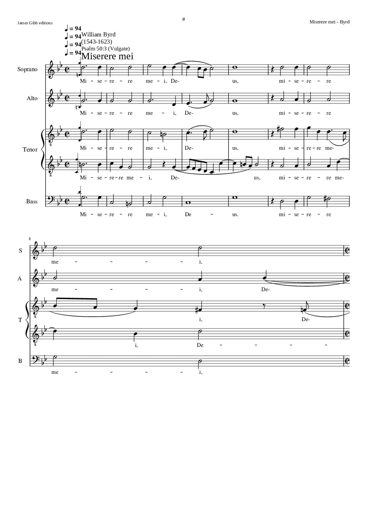 Miserere mei Deus - Page 1