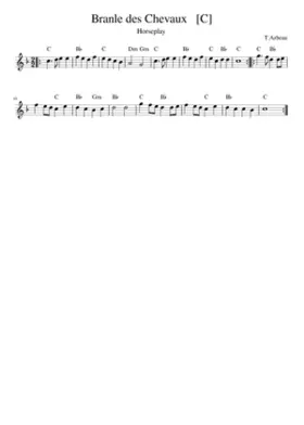 Branle des chevaulx