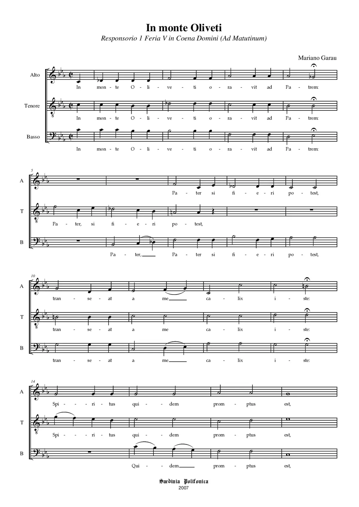 In monte Oliveti 1996 - Page 1