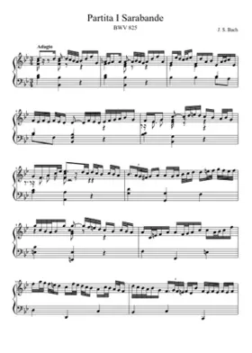 Partita in B-flat major BWV 825