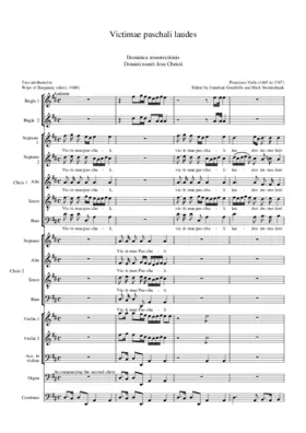 Victimae paschali laudes