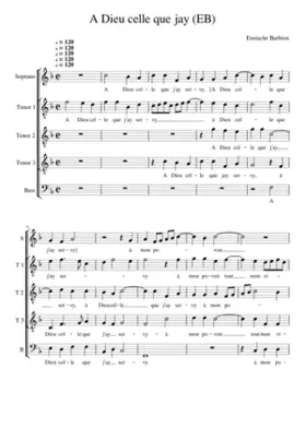 A Dieu celle que jay