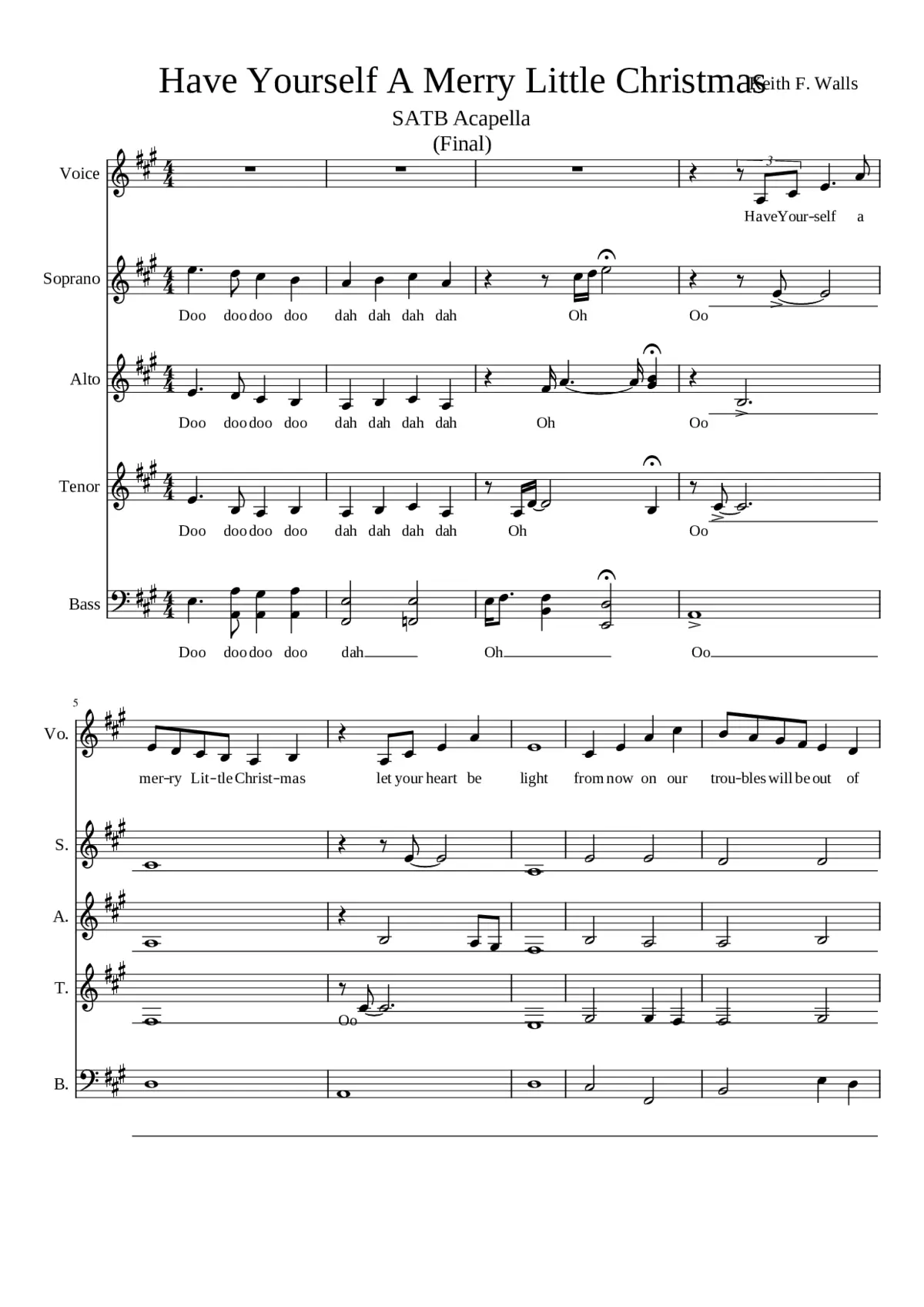 have yourself a merry little christmas - Page 1