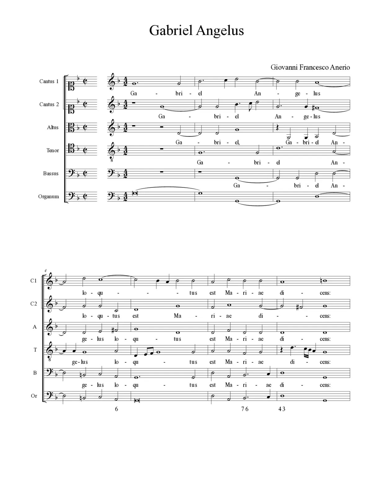 Gabriel Angelus - Page 1