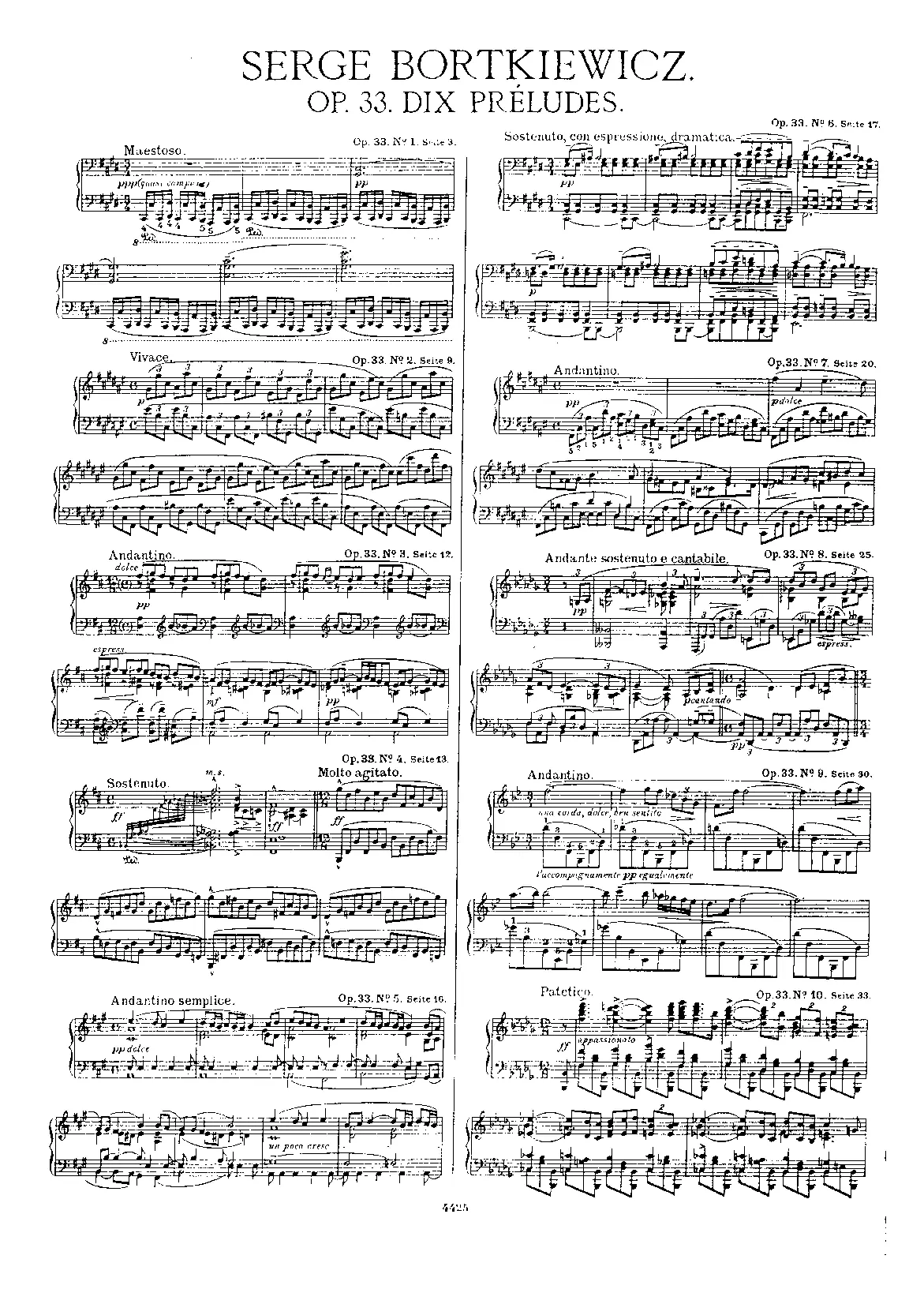 10 Preludes - Page 1