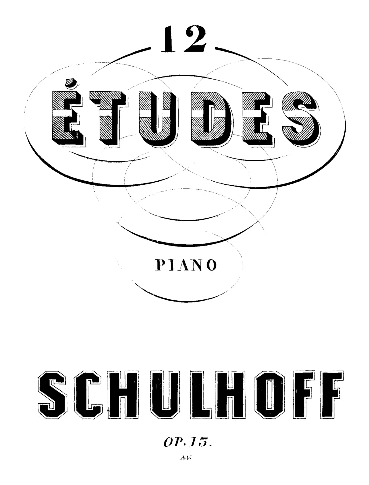 12 Études - Page 1