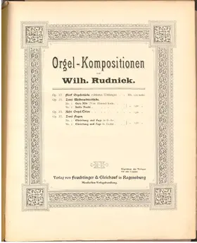 2 Fugues, Op.37