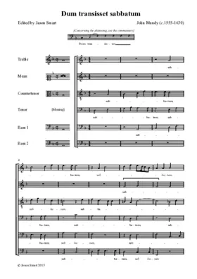 Dum transisset sabbatum