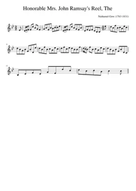 The Honorable Mrs. John Ramsay's Reel