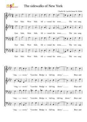 The Sidewalks of New York