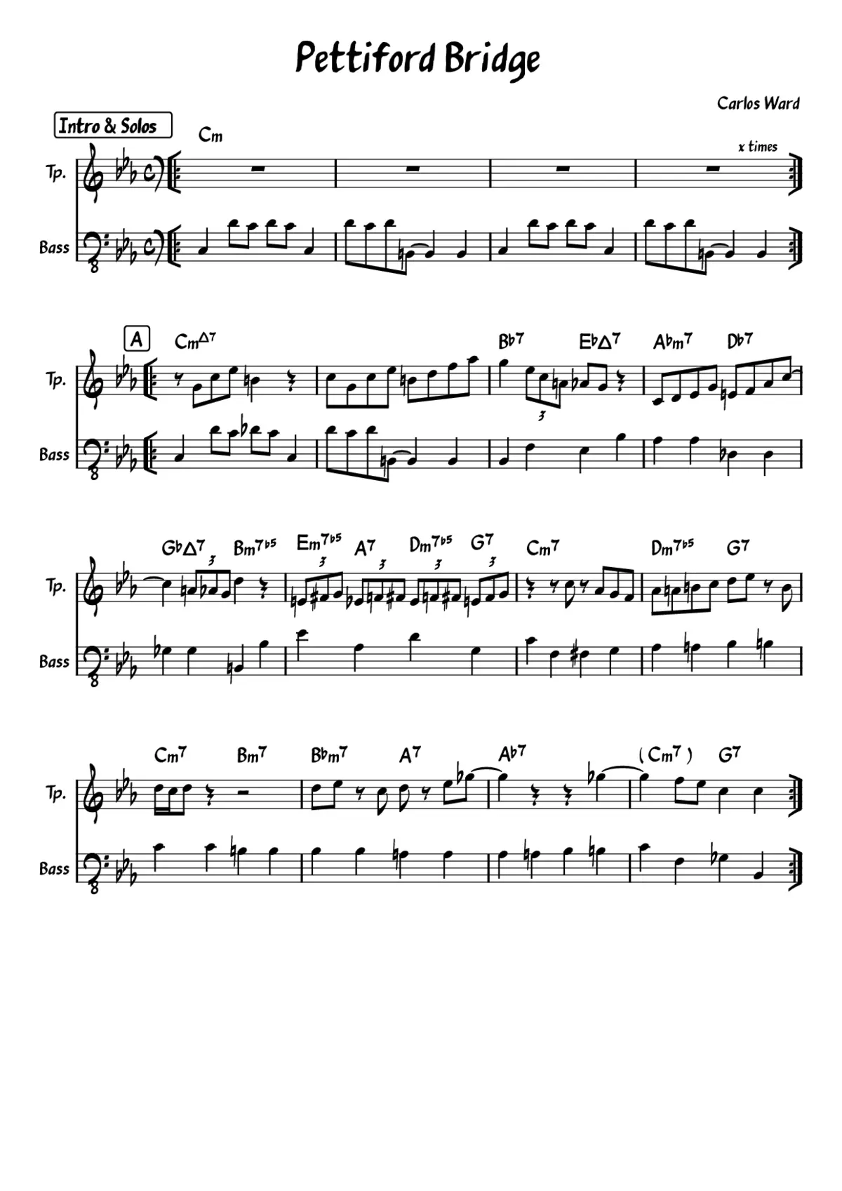 Pettiford Bridge - Page 1