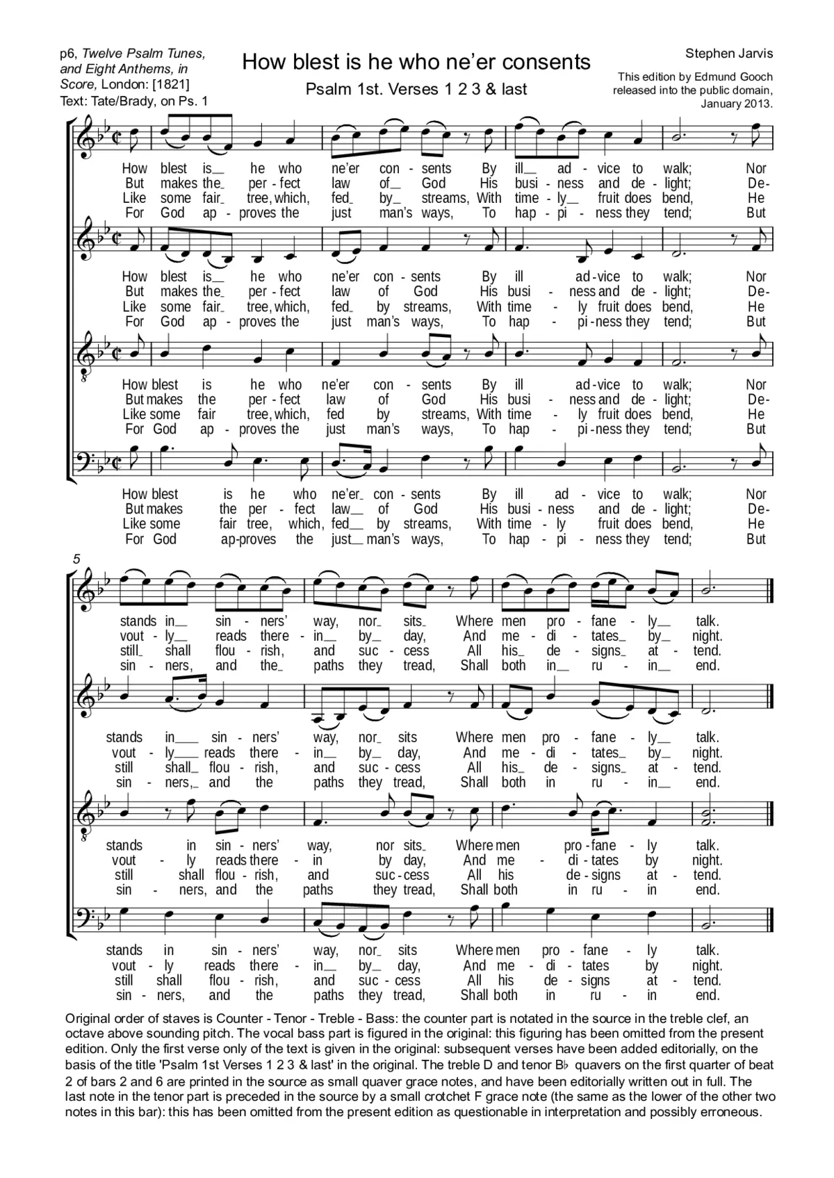 How blest is he who ne'er consents - Page 1