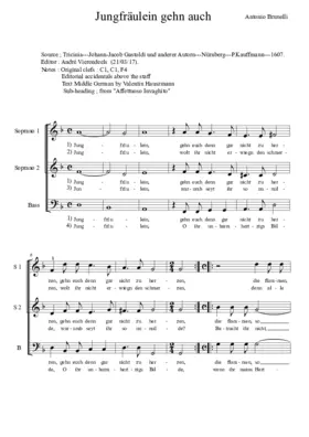 Jungfräulein gehn euch denn