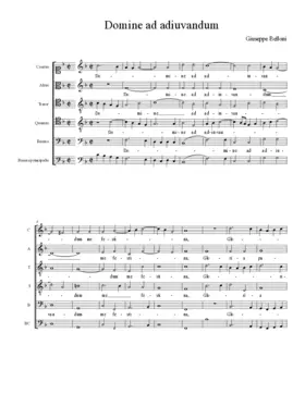 Domine ad adiuvandum